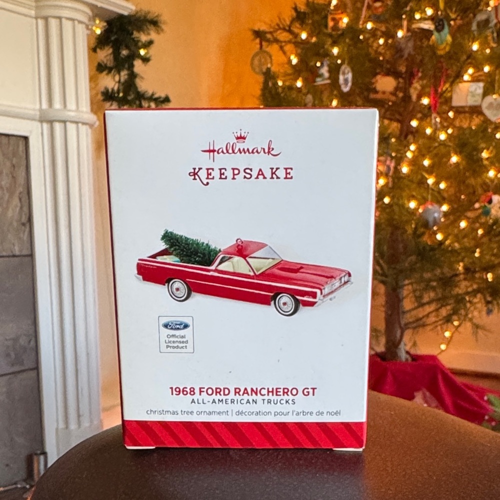 2014 Hallmark Keepsake 1968 Ford Ranchero Ornament - All-American Trucks series